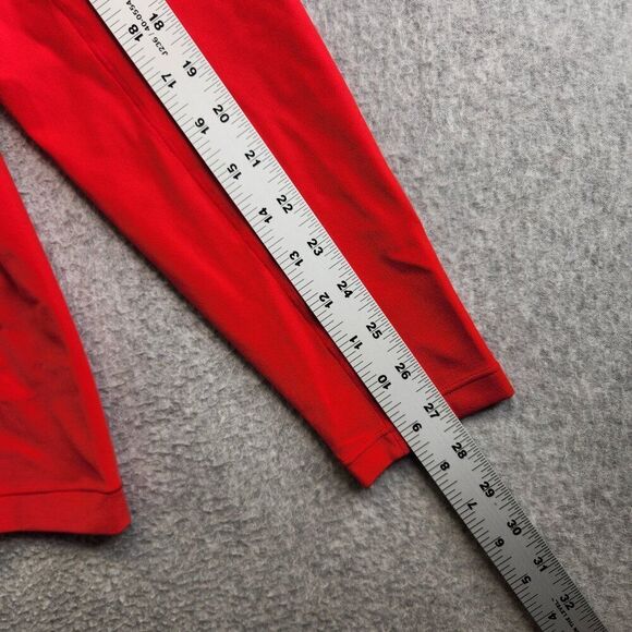 Nike Jacket Womens 1X Red Yoga Luxe Fitted Dry Fit Studio Practice Full Zip New - Picture 14 of 16